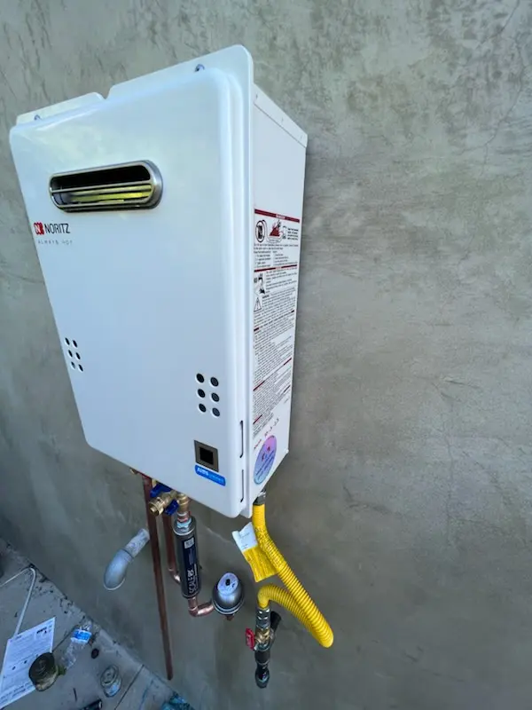 Tankless water heater installation for Kemp Mill homes